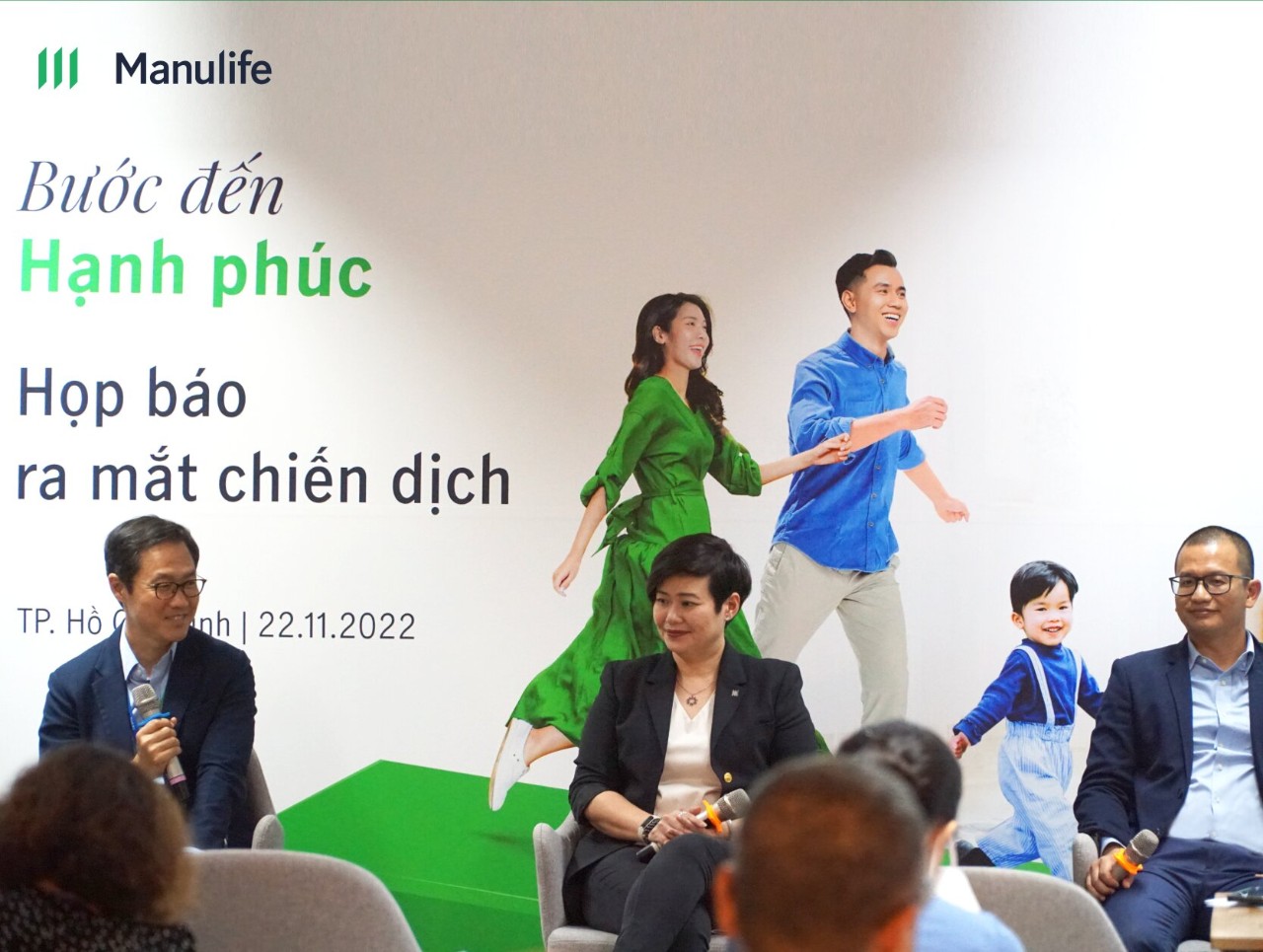 Manulife Việt Nam ra mắt chiến dịch “Bước đến Hạnh phúc” nhằm nâng cao nhận thức về bảo hiểm