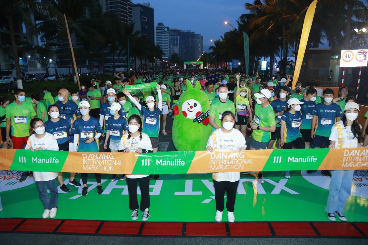 Manulife Da Nang International Marathon trở lại, lan tỏa thông điệp sống khỏe và hy vọng